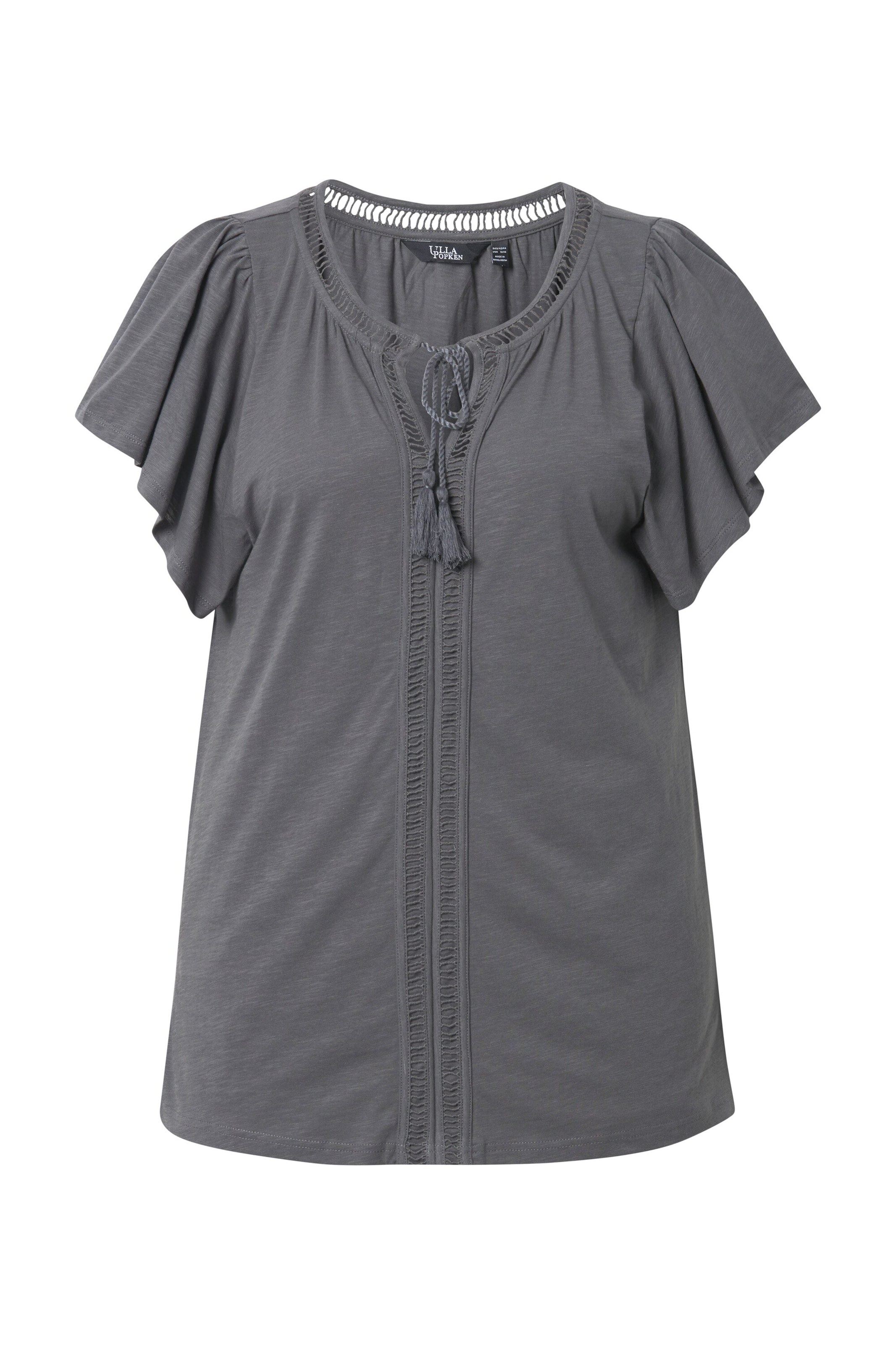 Ulla Popken Shirt in Grey: front