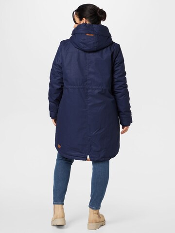 Ragwear Plus Between-Seasons Parka 'ELBA' in Blue