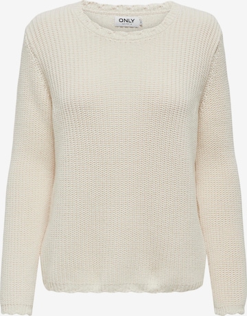 ONLY Sweater 'BELLA' in White: front