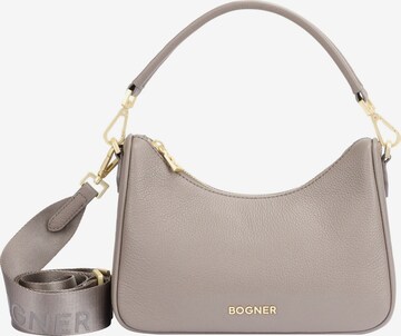 BOGNER Shoulder Bag in Grey: front