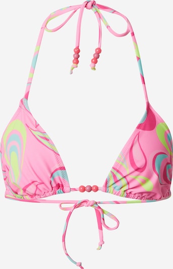 Boux Avenue Bikini top 'CALI' in Cyan blue / Light green / Cyclamen / Light pink, Item view