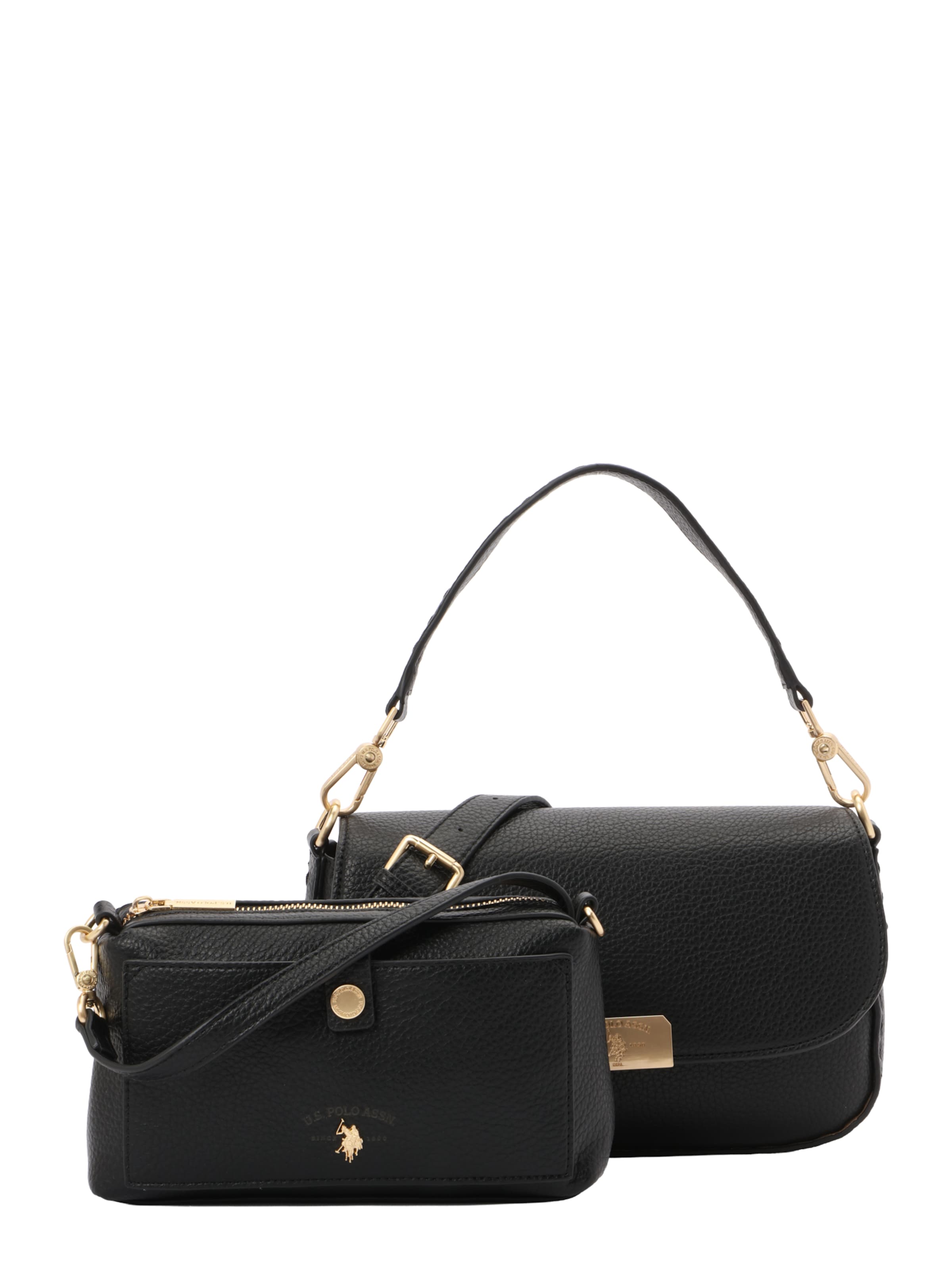 U.S. POLO ASSN. Handbag in Black: front