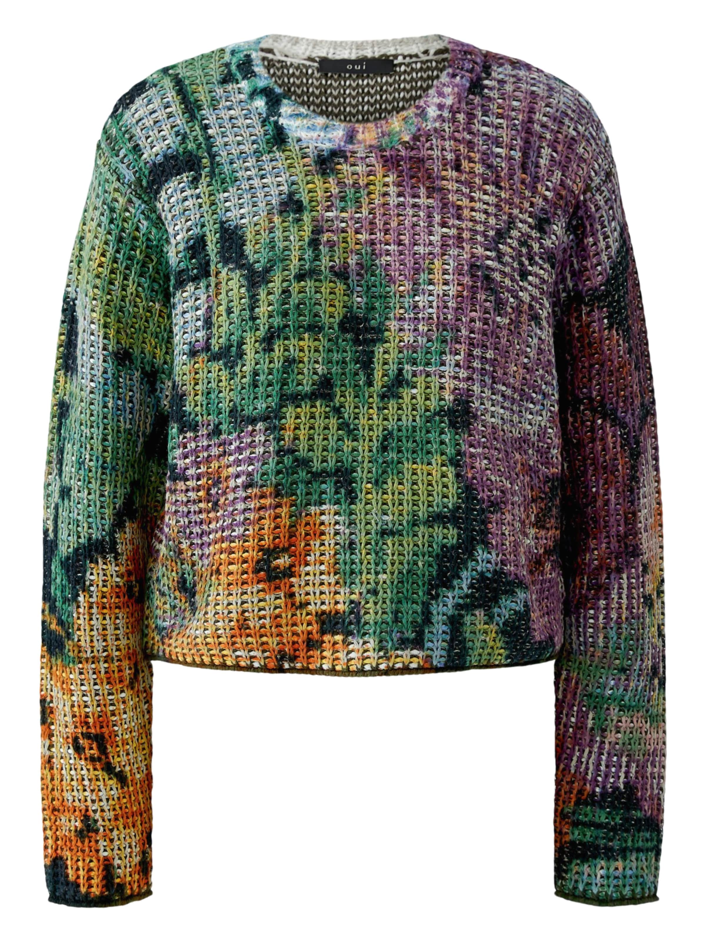 OUI Pullover in Mischfarben: Vorderseite