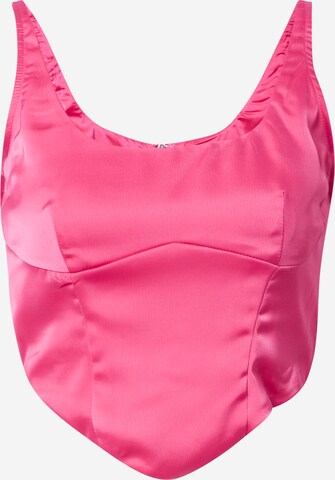 Top di Misspap in rosa: frontale