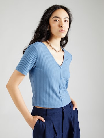 VILA Shirt 'RIBINI' in Blauw: voorkant