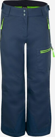 TROLLKIDS Outdoor Pants in Blue: front