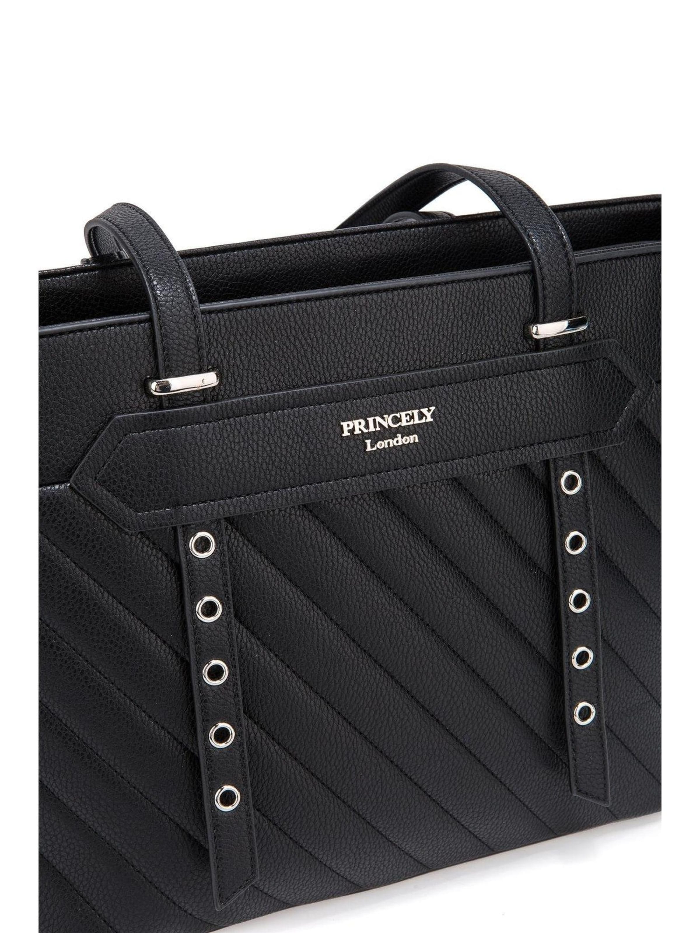 Princely London - Shopper 'Naomi' en negro