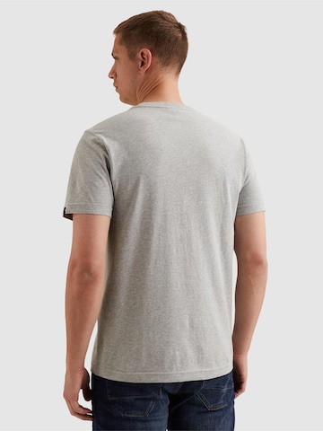 PME Legend Shirt 'PME LEGEND - T-shirt in jersey with small artwork on the chest' in Grey