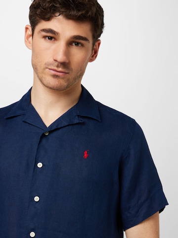 Polo Ralph Lauren Regular Fit Hemd in Blau