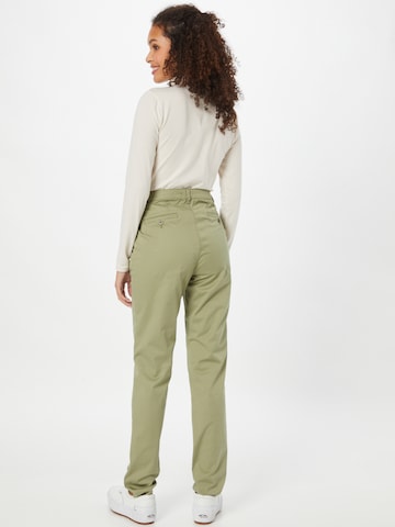 ESPRIT Normální Chino kalhoty – zelená