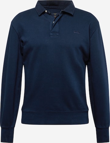 Superdry Sweatshirt in Blue: front