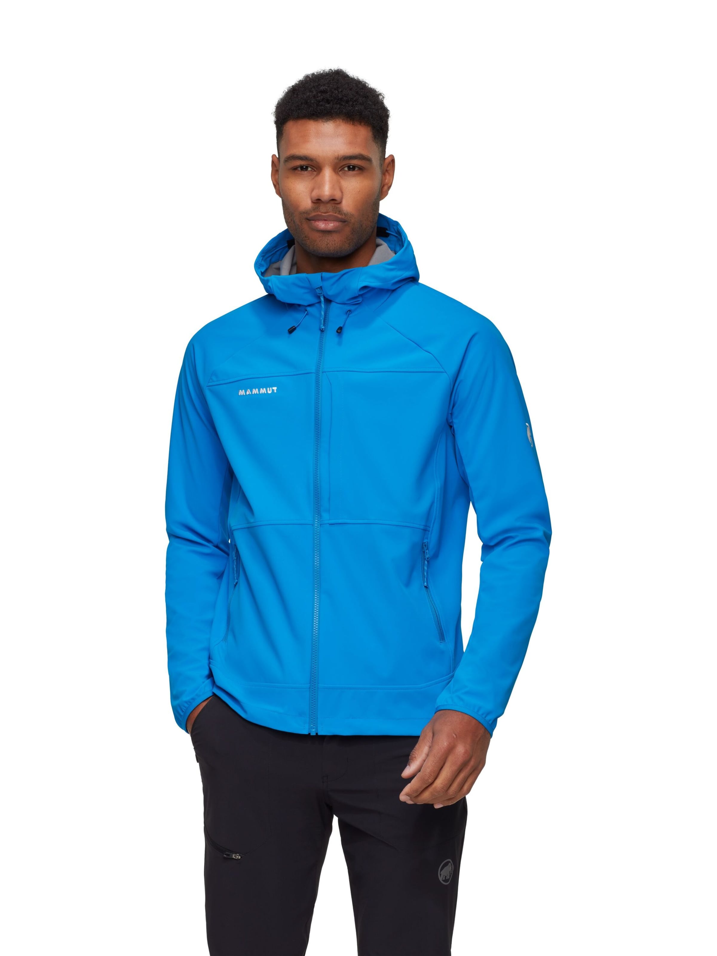 MAMMUT Outdoor jacket in Blue: front