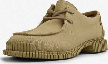 CAMPER Lace-Up Shoes 'Pix' in Beige: front