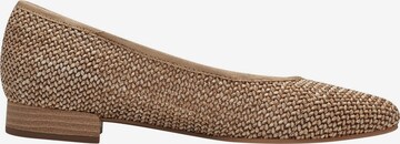 JANA Ballet Flats in Brown