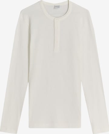 Bershka Shirt in Wit: voorkant