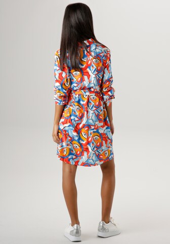 Aniston SELECTED Shirt Dress in Mixed colors