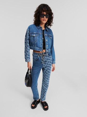 KARL LAGERFELD JEANS Tapered Jeans in Blau