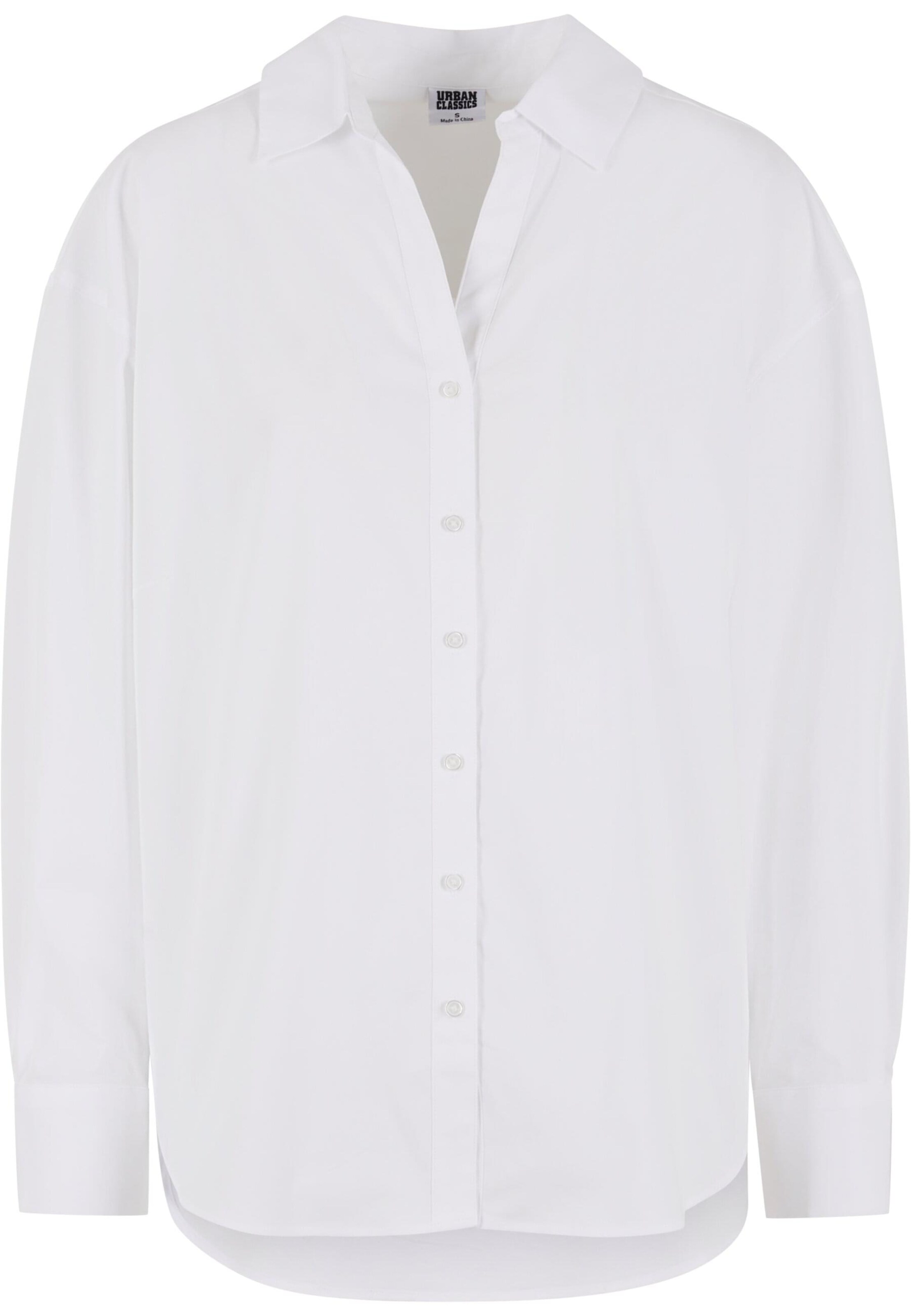 Urban Classics Chemisier ' ' en blanc, Vue avec produit