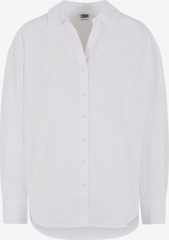 Chemisier Urban Classics en blanc : devant