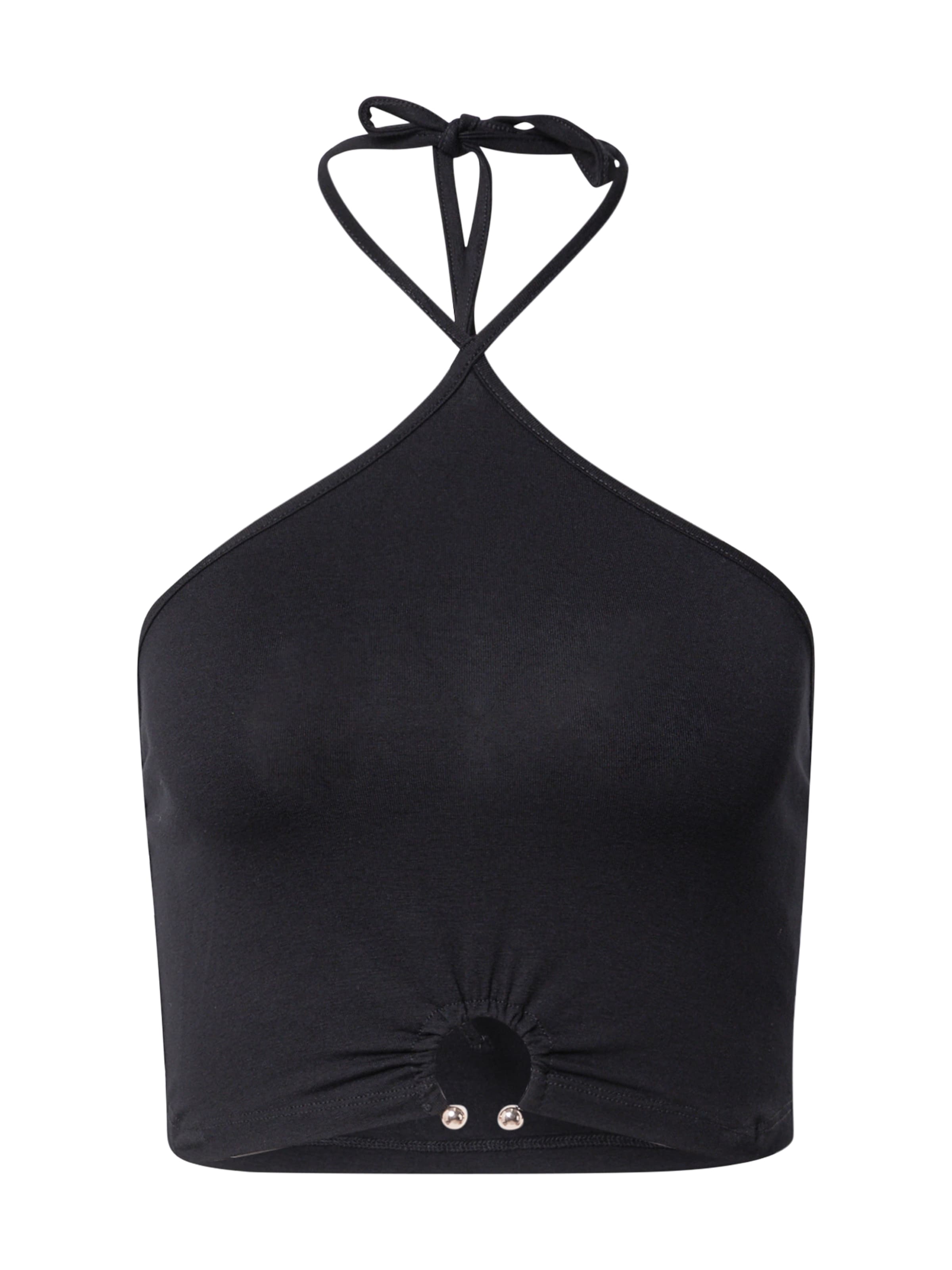 melns ABOUT YOU Topiņš 'Jo': no priekšpuses