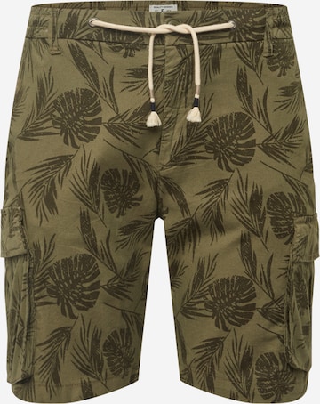 JACK & JONES Regular Cargo Pants in Green: front