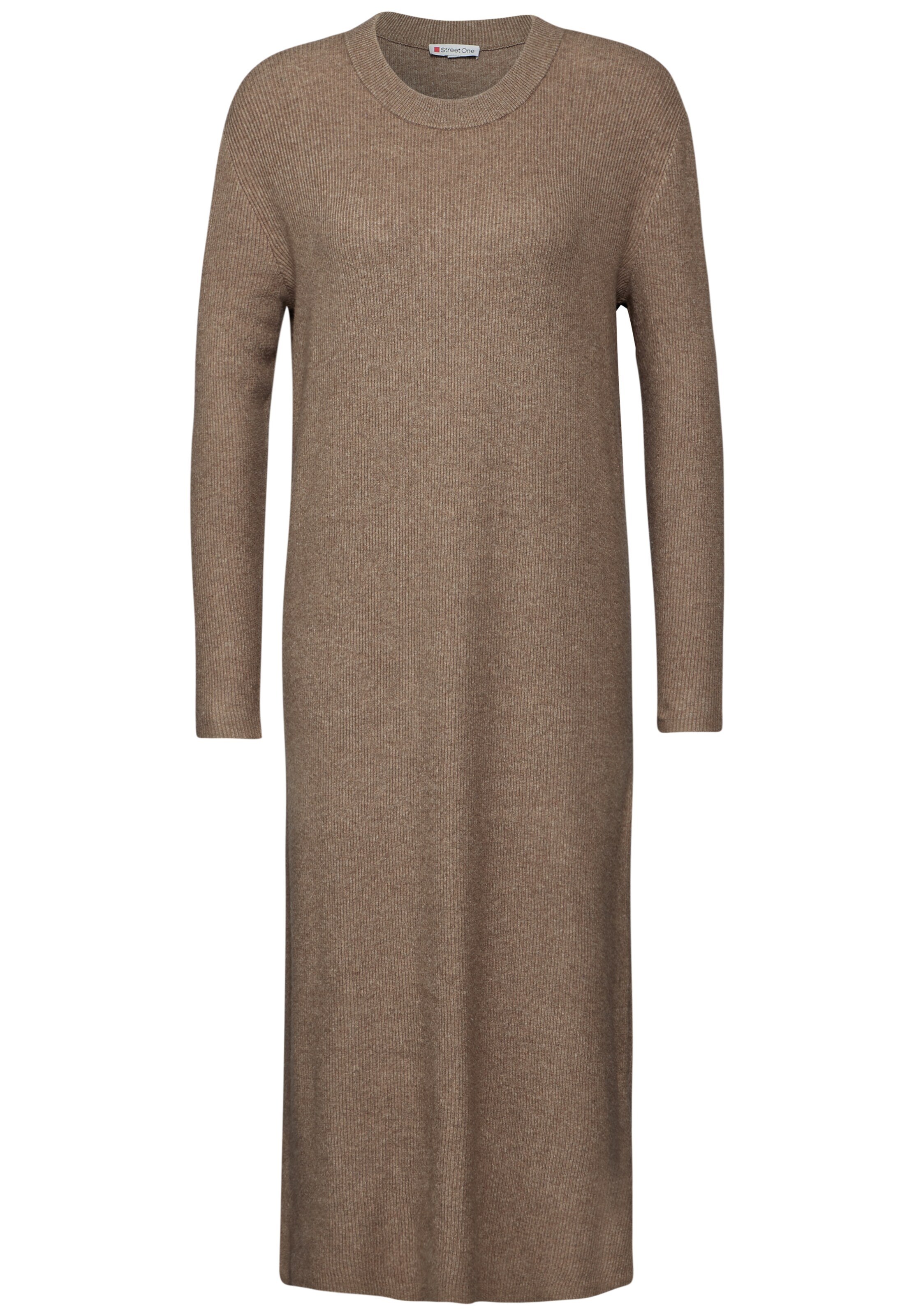 STREET ONE Kleid in Beige: Vorderseite