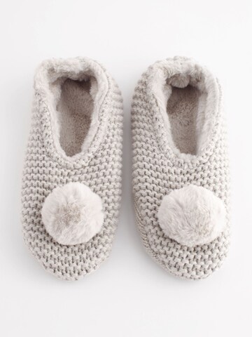 Pantoufle Next en gris