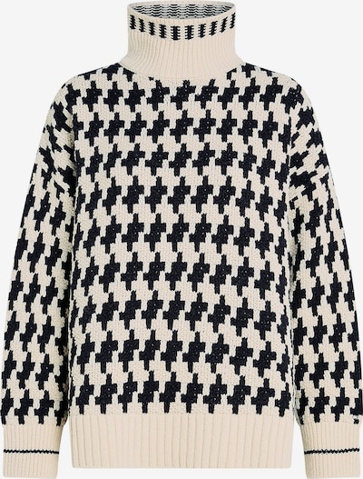 TOMMY HILFIGER Trui in de kleur Ecru / Zwart, Productweergave