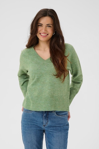 Kaffe - Pullover 'KaNiel' em verde: frente