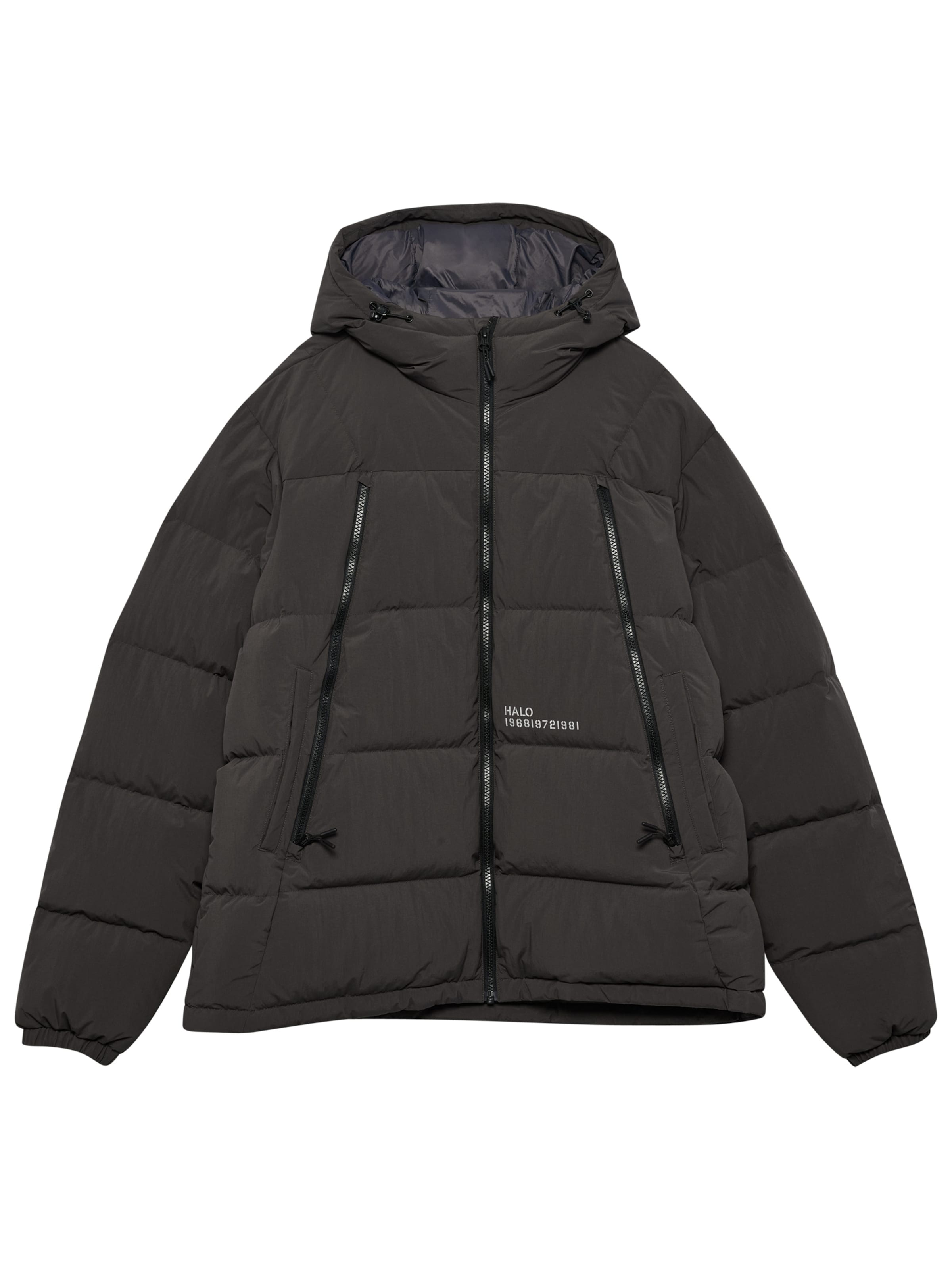 HALO Jacke 'Maverick' in Braun: Vorderseite