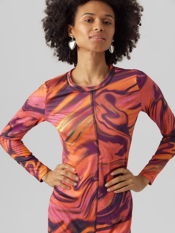 VERO MODA Jurk 'Gitte' in Oranje