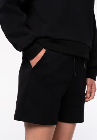 Regular Pantalon 'City' Eoselio en noir