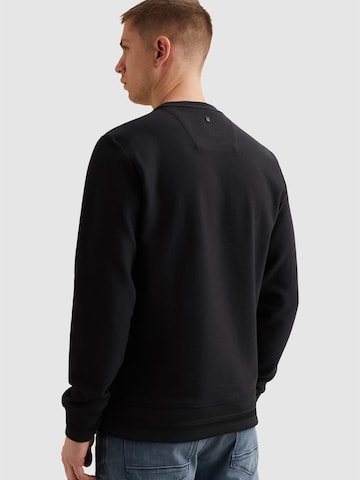 PME Legend - Sudadera 'PME LEGEND - Sweatshirt with artwork and ribbed collar' en azul