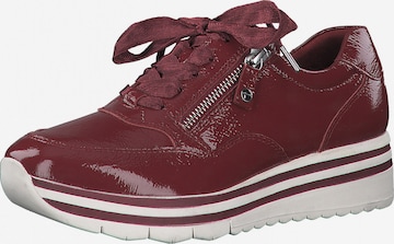 Tamaris Pure Relax Sneakers in Red: front