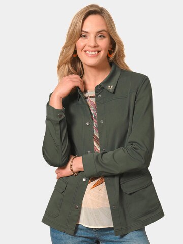 Goldner Between-Season Jacket in Green: front