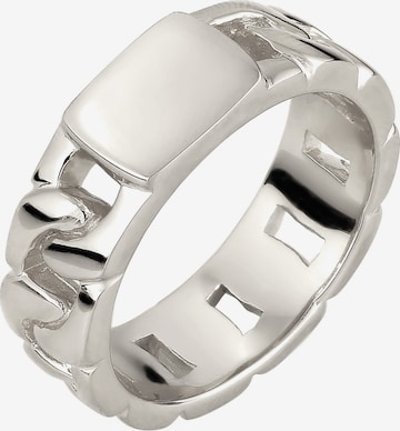 KUZZOI Ring in Zilver: voorkant