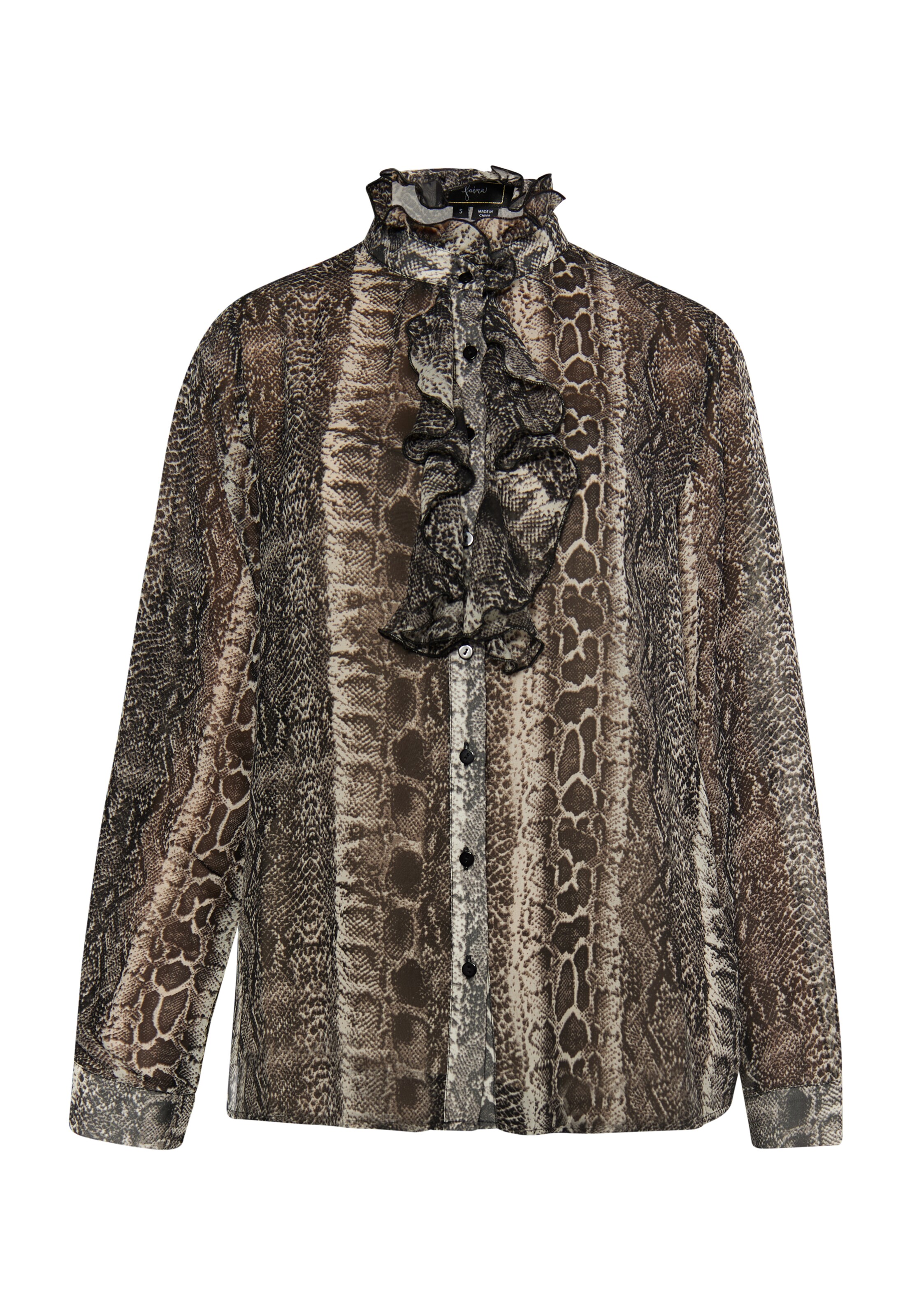 faina Блузка в Коричневый: спереди