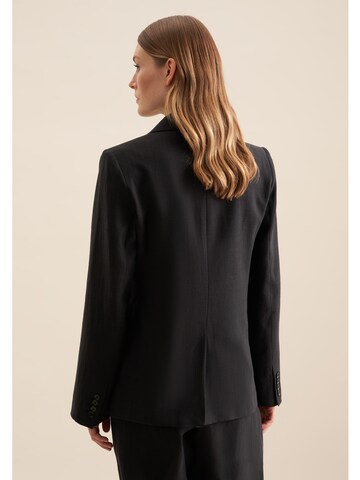 SEIDENSTICKER Blazer 'Schwarze Rose' in Black