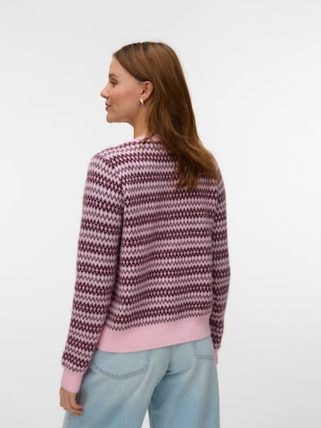 VERO MODA Knit cardigan 'VMBIRCH' in Pink