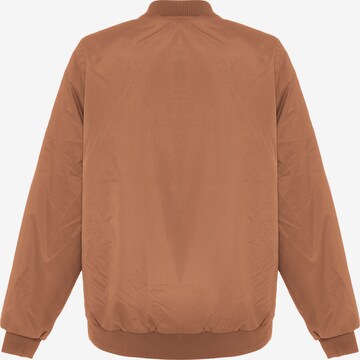 BLONDA Prehodna jakna | rjava barva