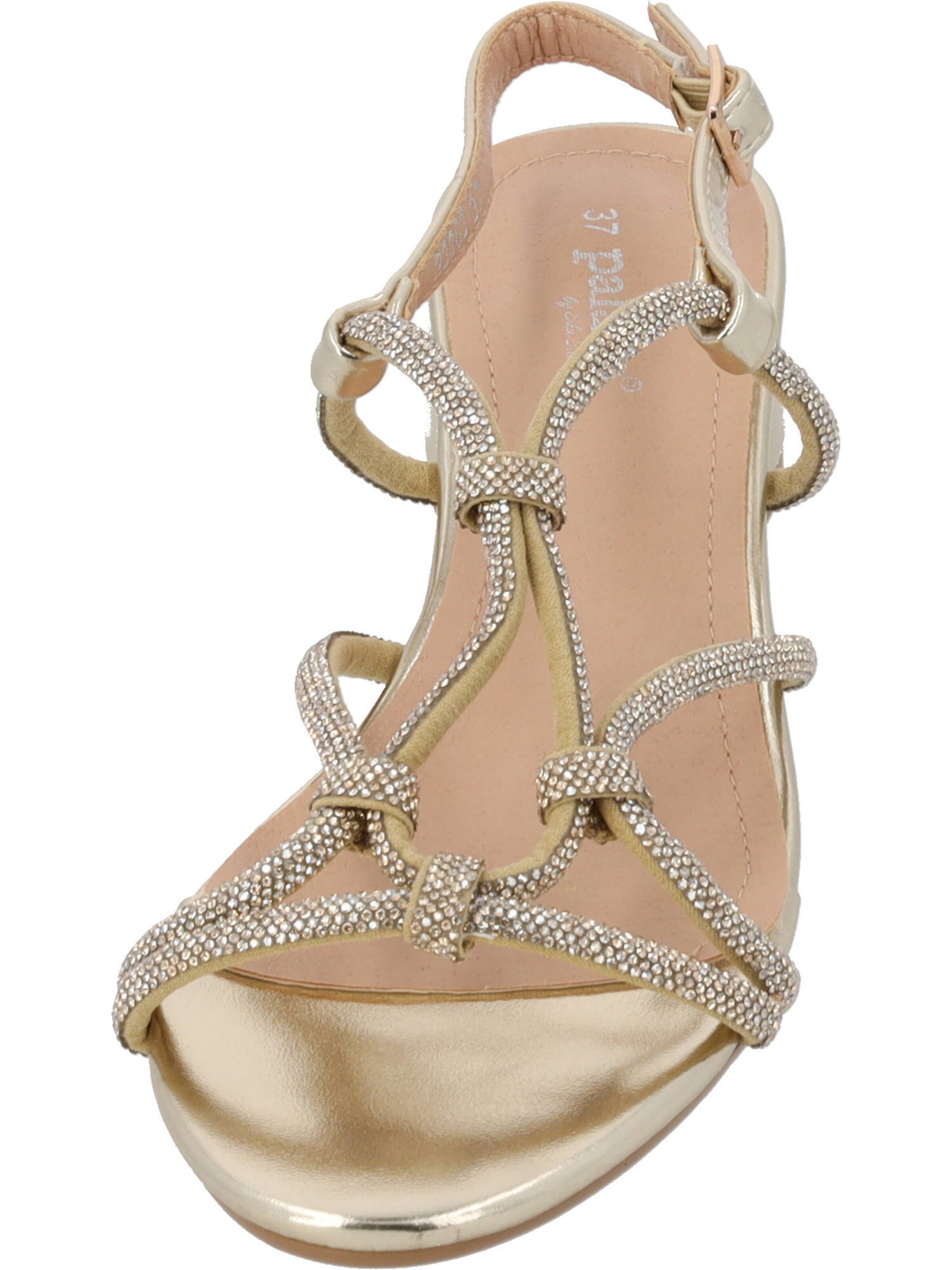 Sandales à lanières 'Fanala' Palado by Sila Sahin en or