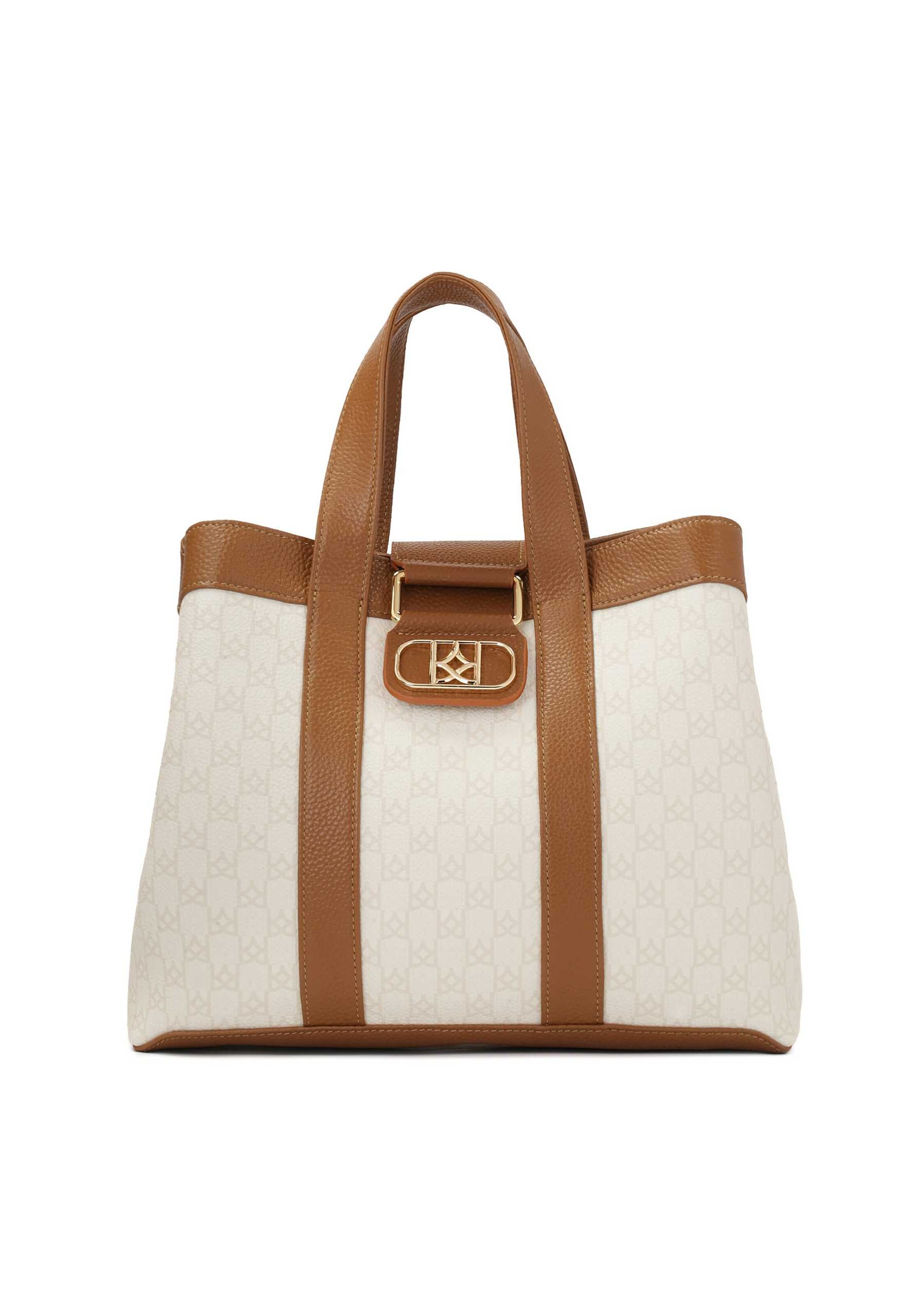 Kazar Handtasche in Weiß: Vorderseite