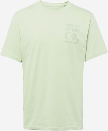 MUSTANG Shirt 'AUSTIN' in Green: front