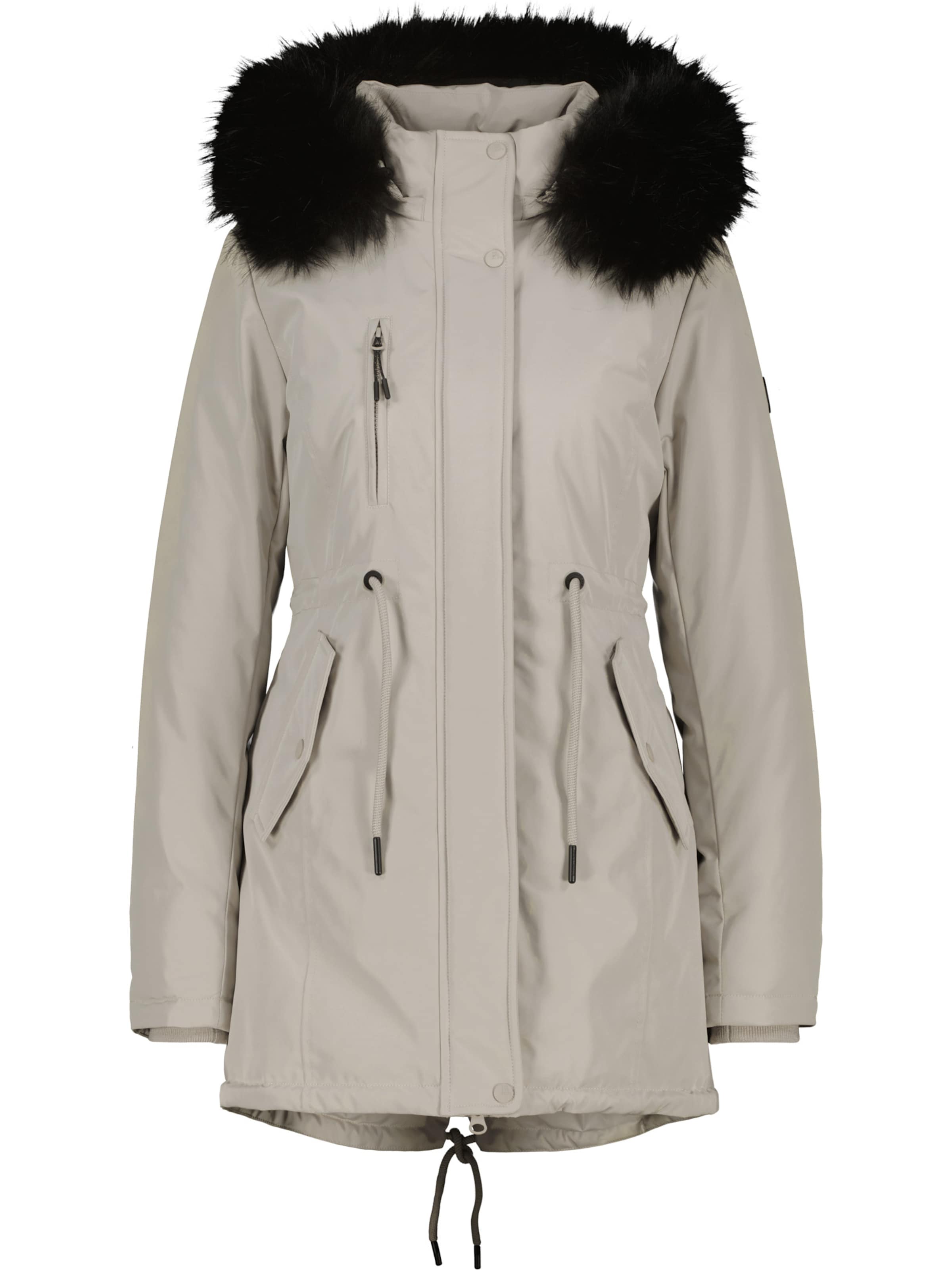 alife & kickin Winter Parka 'KierseyAK' in Beige: front