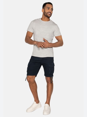 Regular Pantalon cargo 'Manchester' Threadbare en bleu