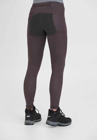 Whistler Regular Workout Pants 'Millie' in Brown