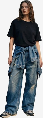 Maglietta 'LTB Jeans Damen-T-Shirt' di LTB Jeans in nero: frontale