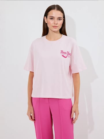 Bigdart Shirt in Roze: voorkant