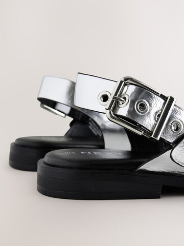 Next Босоножки 'Forever Comfort®' в Серебристый