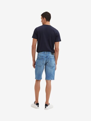 TOM TAILOR Slimfit Shorts 'Josh' in Blau